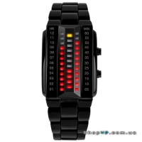 Мужские бинарные LED часы Skmei 1013