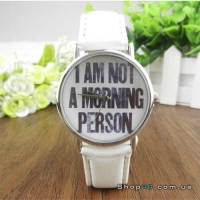 Часы A am not a morning person