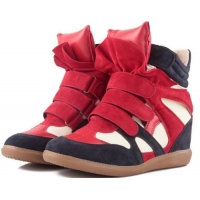 Сникерсы Isabel Marant blue red