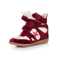 Сникерсы Isabel Marant Star white red