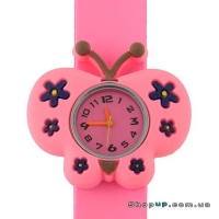 Детские кварцевые часы Бабочка для девочки