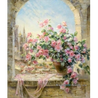 Картина Розы у окна