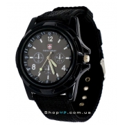 Gemius Army мужские часы кварцевые чёрные