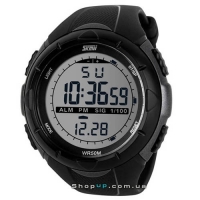Мужские военно-спортивные часы Skmei (black) 1025