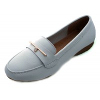 Женские мокасины (белые)